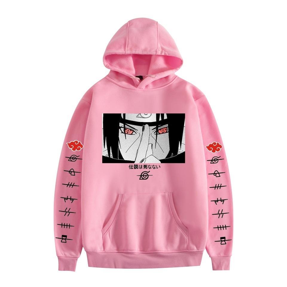 Anime Riman Serisi Baskılı Günlük Kapüşonlu Sweatshirt Çift Üst