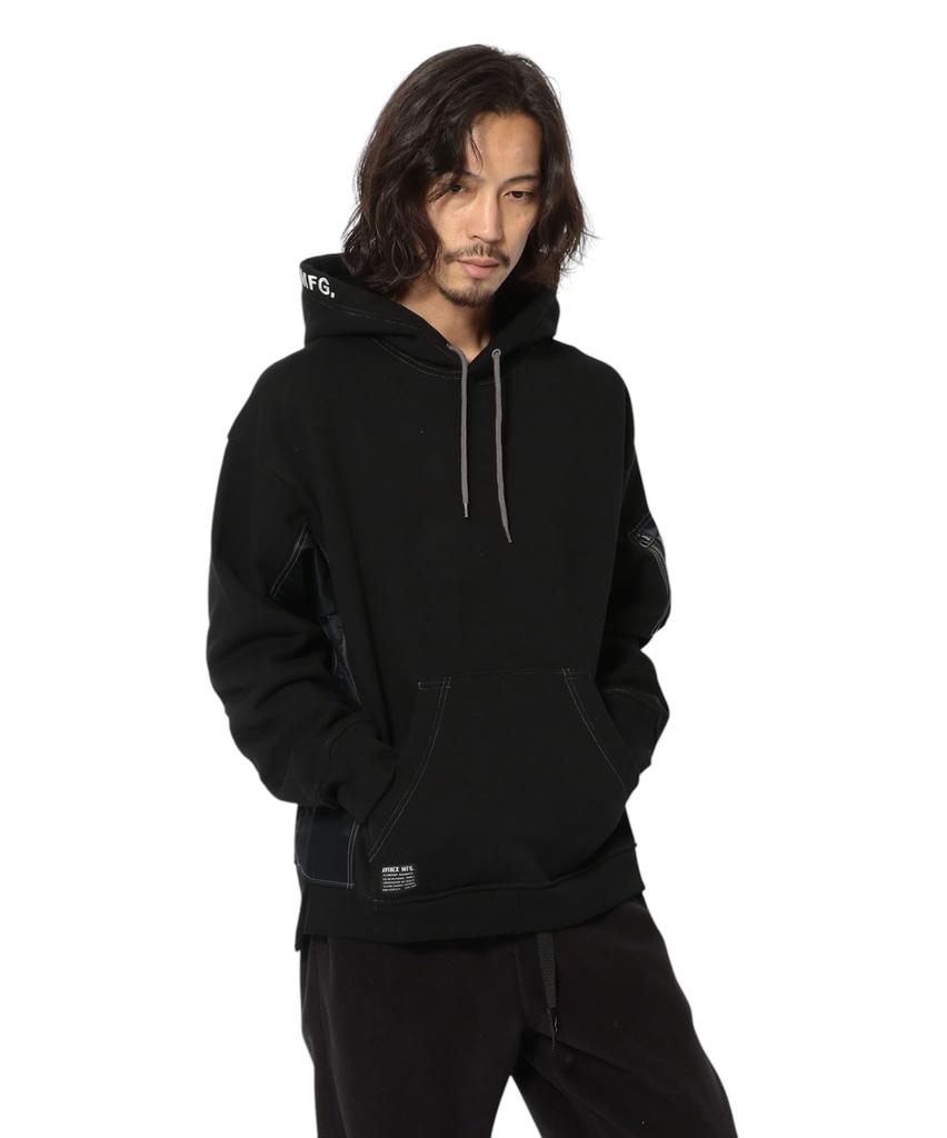 AVIREX TACTICAL PULLOVER PARKA L Black 783-4931006