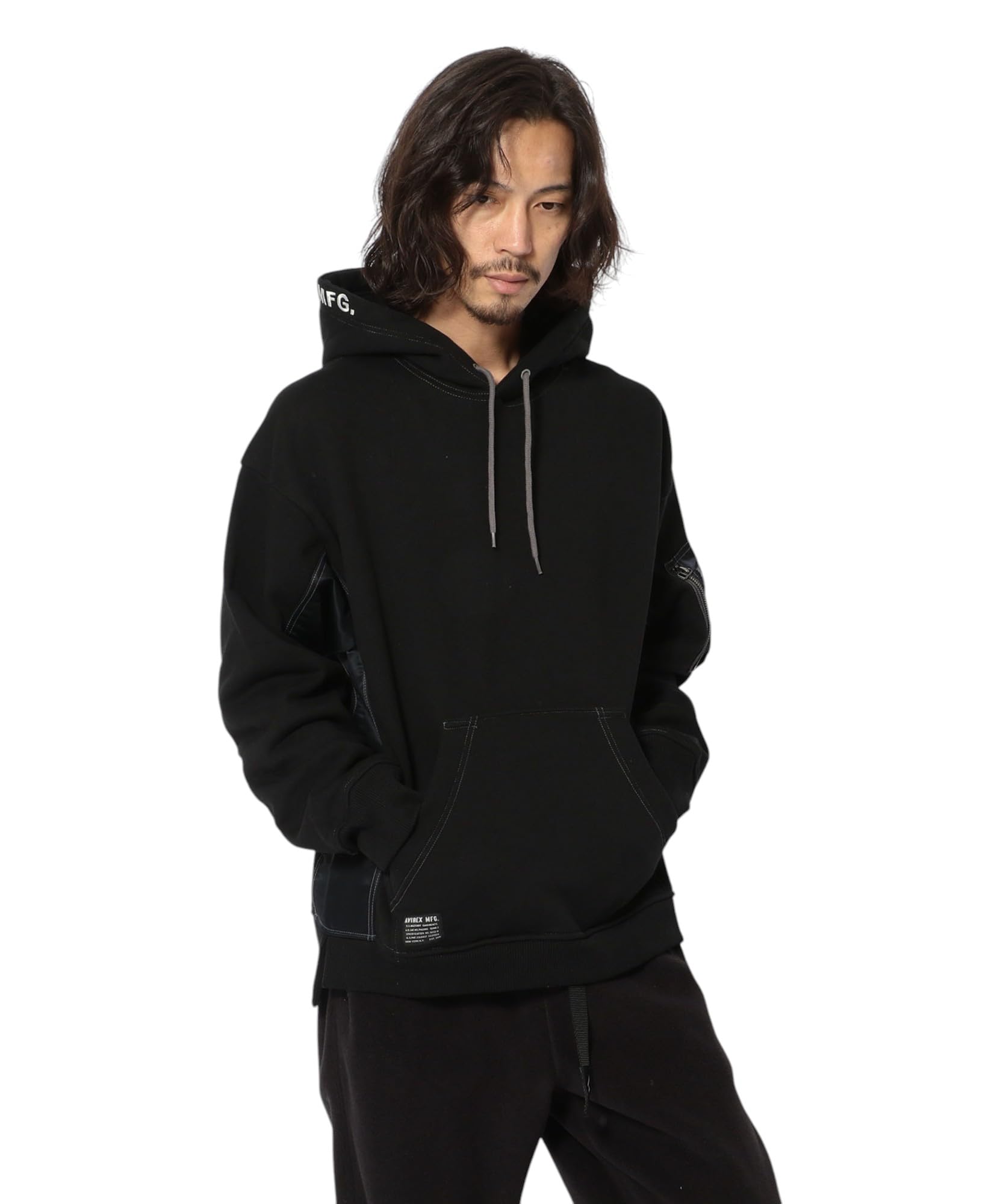 

AVIREX TACTICAL PULLOVER PARKA women s F 010 black 783-4931006 чёрный