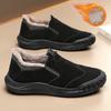 Fashion Men Outdoor Work Shoes 2025 Autumn Winter New Plush Thicken Warm Vintage Cotton Shoes Comfortable Non Slip Fashion Casual Flats