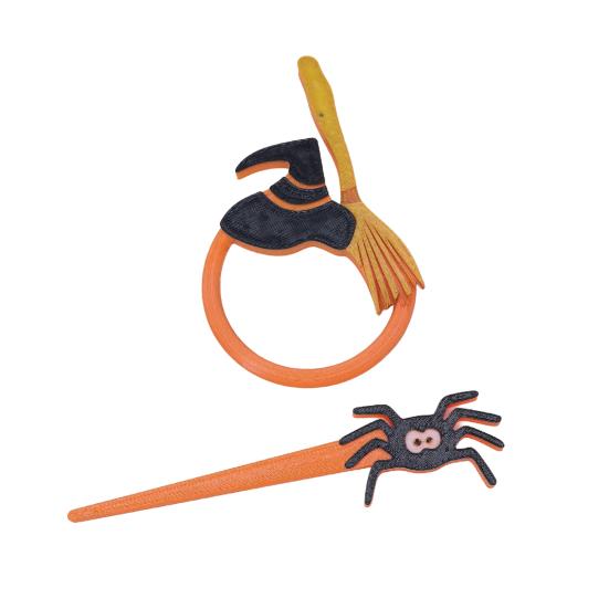 1/2Pcs Halloween Hair Clips Set Bat Weird Halloween Women Hairpins Hair Accessories Holiday Outfits Gifts Photo Props