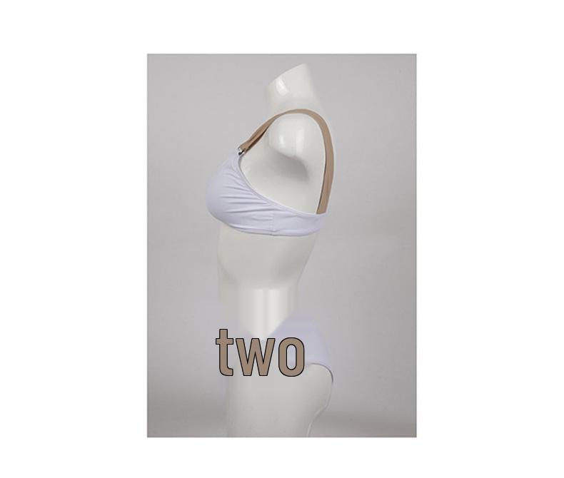 Bikini Sexy de Dos Piezas con Bloques de Color para Mujer - Puro Deseo Estilo Europeo Americano