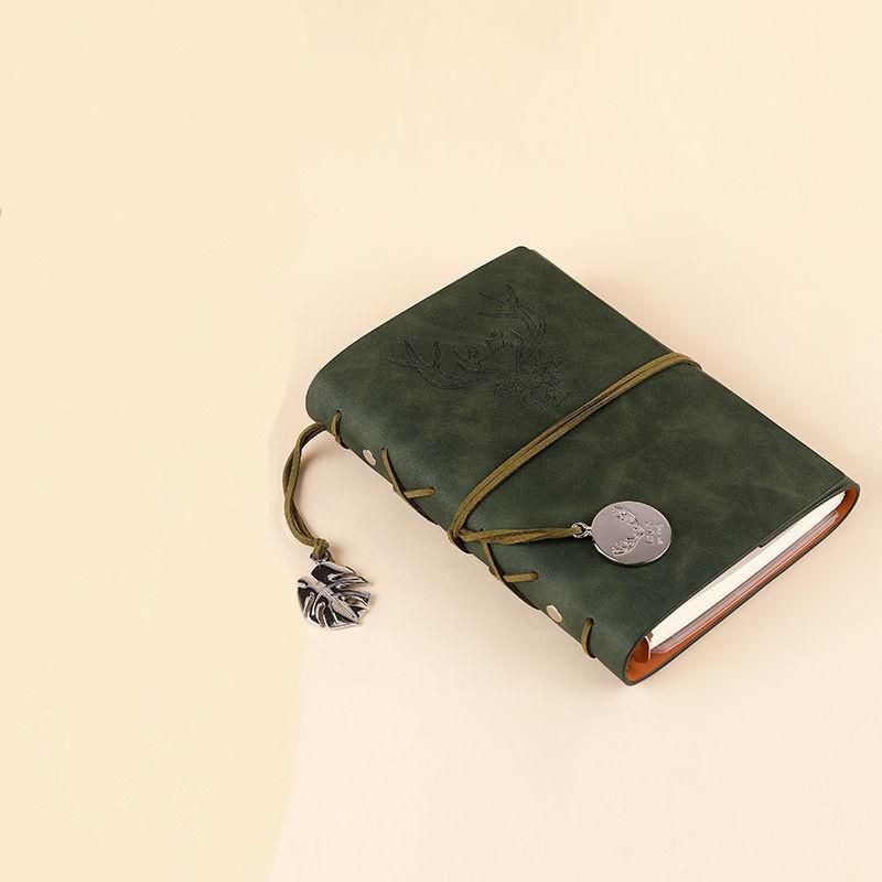 Notebook A6 Creative Retro Handbook Simple Loose Leaf Diary Small Fresh