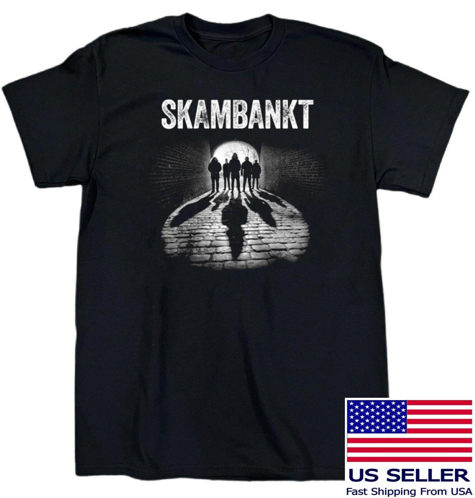 NEW Skambankt Band Album Heavy Cotton Black All Size T Shirt TR829 XS