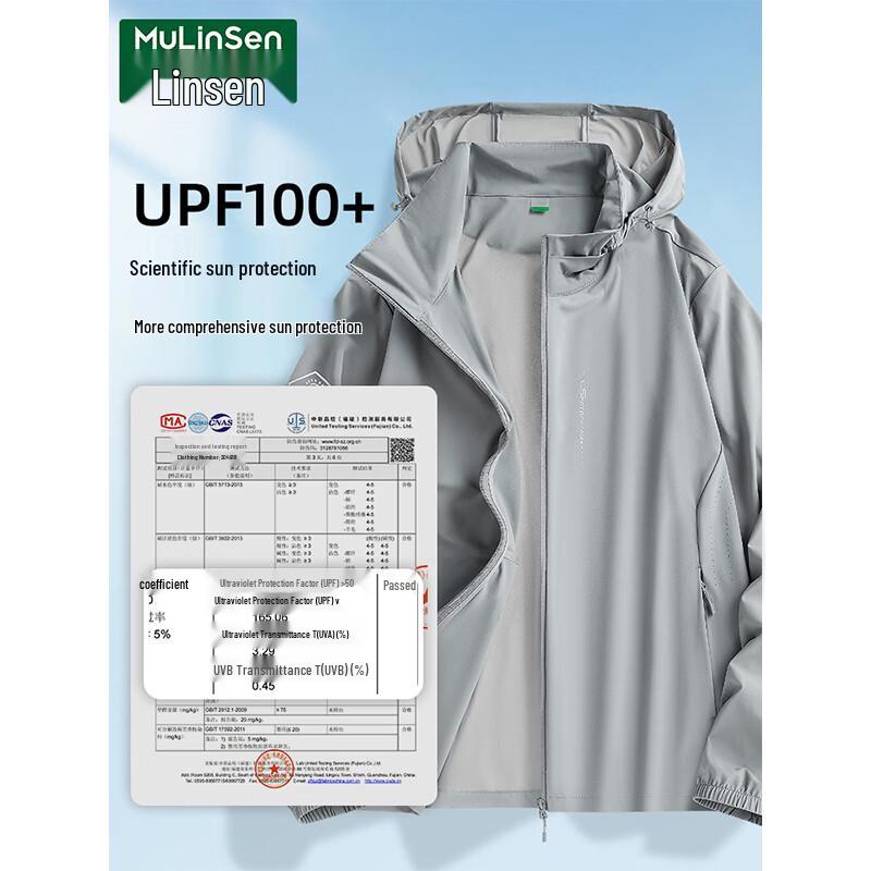 MULINSEN 2026 Women's Ice Silk UPF50+ Sun Protection Hooded Jacket