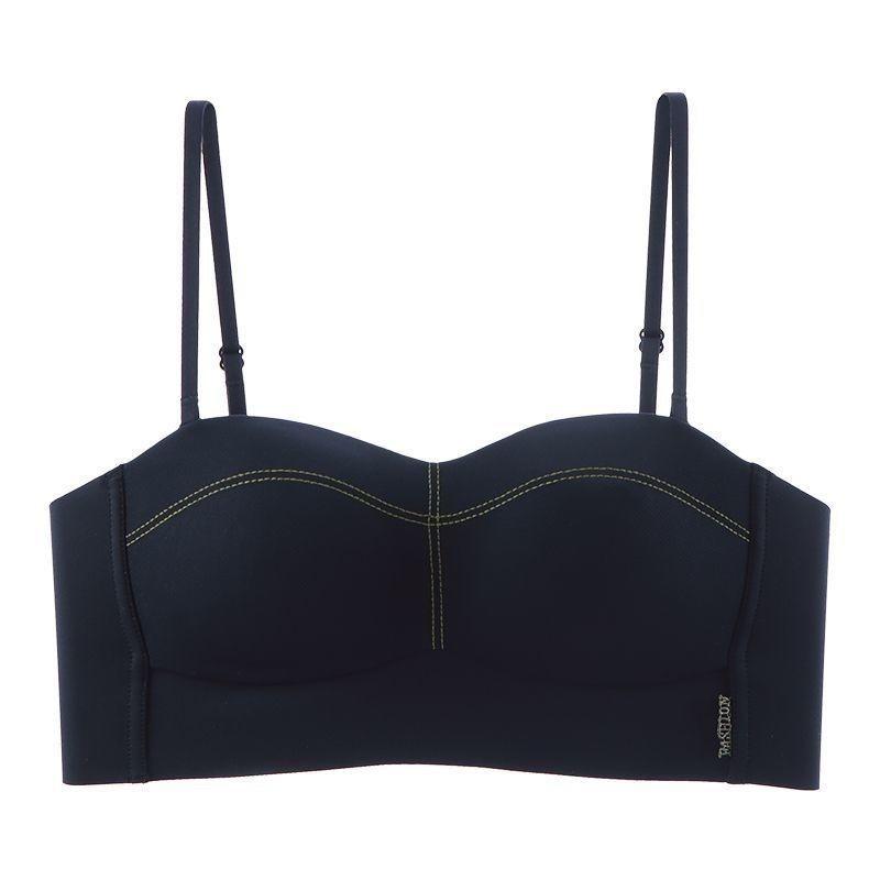 Strapless Seamless Wireless Push Up Bra Invisible Bandeau Bra For Women 32