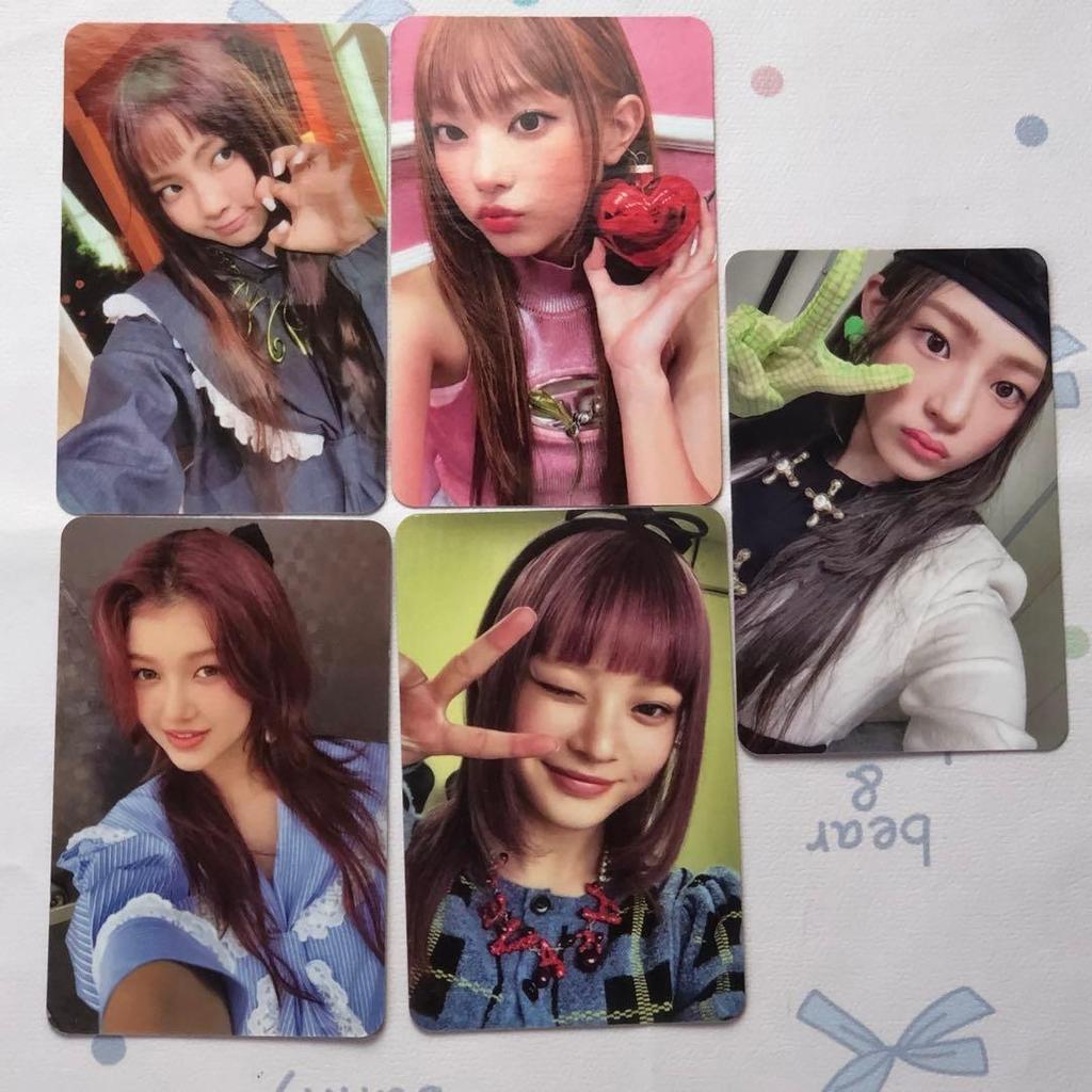 [USED] NewJeans NJZ omg DITTO Sanok trading cards, all 5 cards