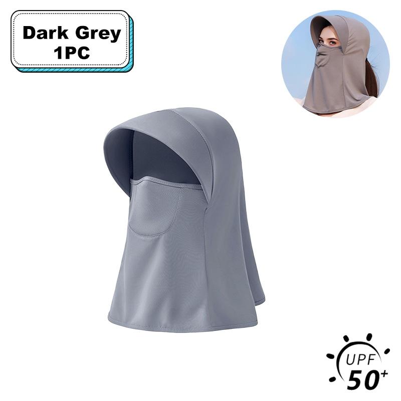 Sommar Isilke Ansiktsmask UV Solskydd Justerbar Andningsbar för Cykling Löpning Jakt Sportmask Unisex