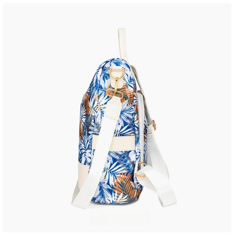 Plecak z tkaniny Oxford z nadrukiem dla kobiet, lekka torba podróżna na co dzień dla kobiet, plecak dla kobiet