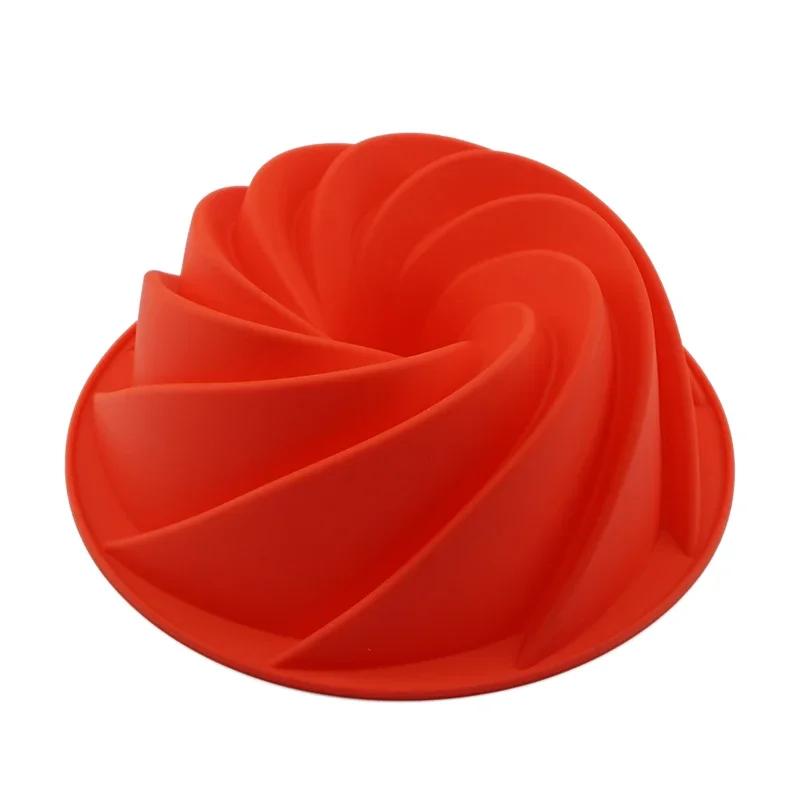 DIY Baking Tools, Silicone Cake Mold, Kitchen Accessories, Baking Pan, Silicone Bakeware Mould, Love Heart/vortex/crown Shape