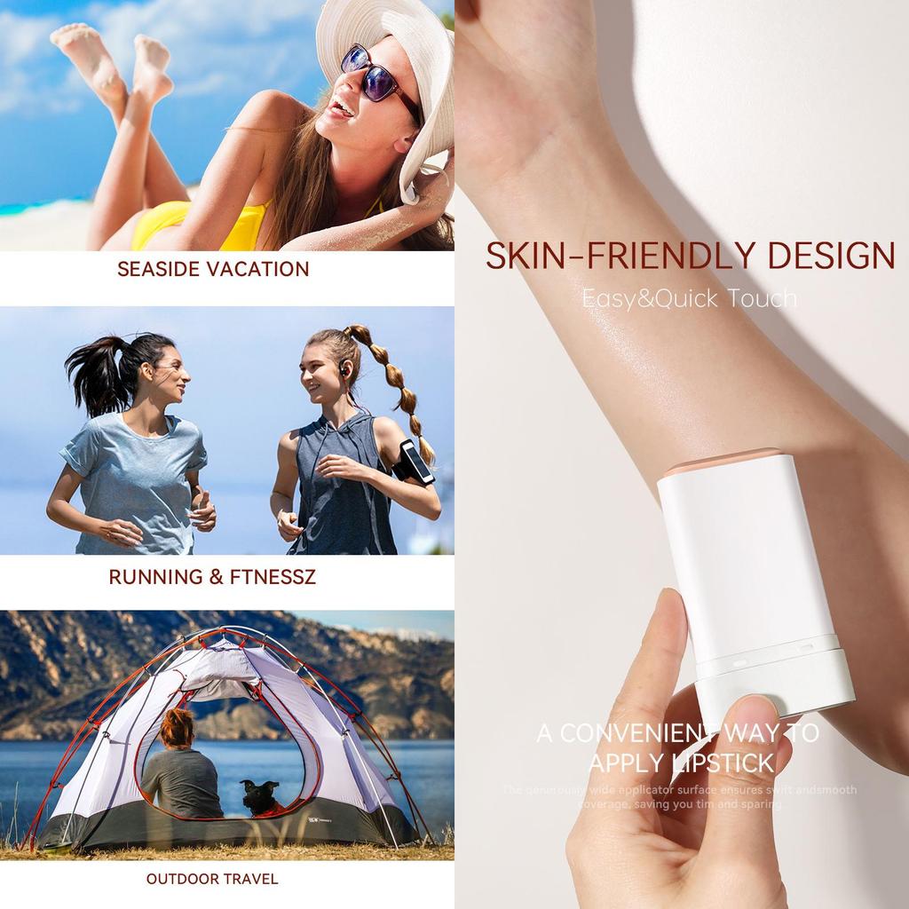 Exclusive 50+ SPF Sunscreen Foundation Stick - Long-lasting, Non-transfer, Lightweight Concealer