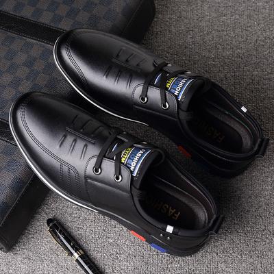 2025 Vier Jahreszeiten Herren Freizeitschuhe Schnürschuhe Herrenschuhe Britischer Trend Lederschuhe