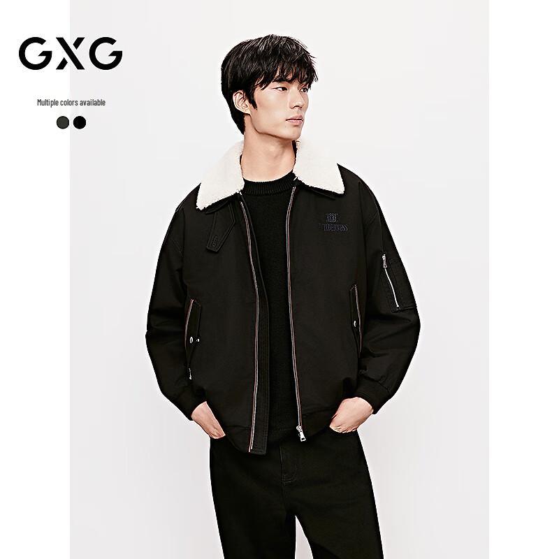 

GXG Men s Retro Faux Shearling Workwear Jacket L