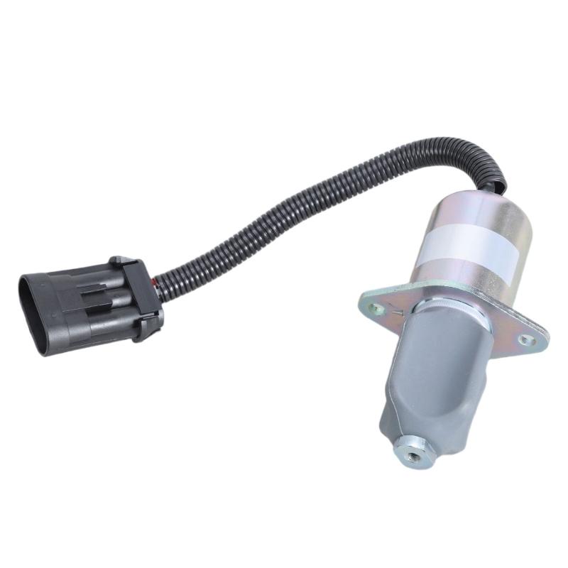 Fuel Shut Down Solenoid 6681513 12V Mechanical Processing Solenoid Simple Installs for Generators Quick & Simple Setups