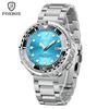 LIGE FOXBOX Herren-Quarzuhr Dreizeiger-Datum Wasserdicht Business-Armbanduhr Schwarzes Edelstahl
