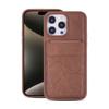 Business Luxury Strong Magnetic Cards Solt Phone Case for iPhone 17 Pro Max 16 Plus 15 14 13 12 Shockproof Slim Fit Stand Cover