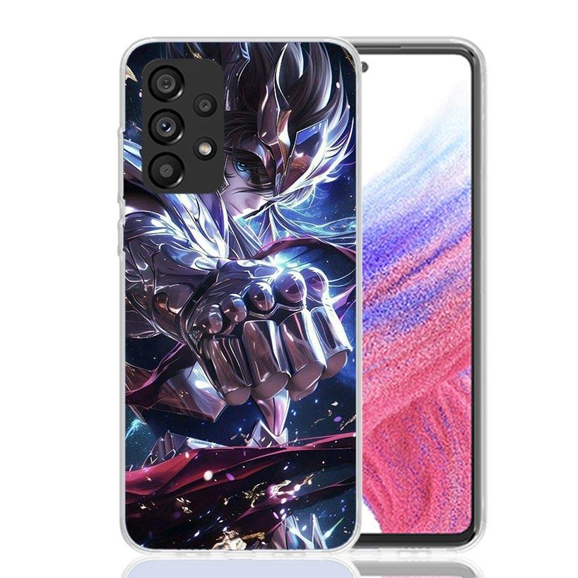 Saint Seiya Cool Phone Case For Samsung Galaxy A17 A16 A14 A15 A13 A57 A56 A54 A55 A53 A37 A36 A34 A35 A33 A26 A24 A25 A23 Galax