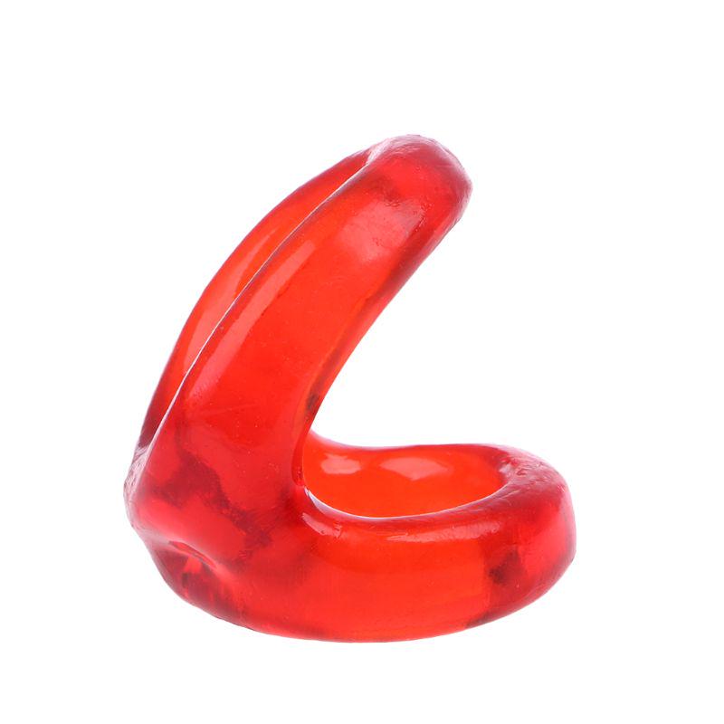 Double Rings Delay Ejaculation Men's Cock Rings Sex Toys Crystal Penis Lock Rnig