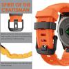 22/26mm Silicone Bracelet for Garmin Fenix 8 7X 7 6 6X Pro Watch Band Strap for Enduro/2/3/Epix Pro 51mm/fenix E Wristband