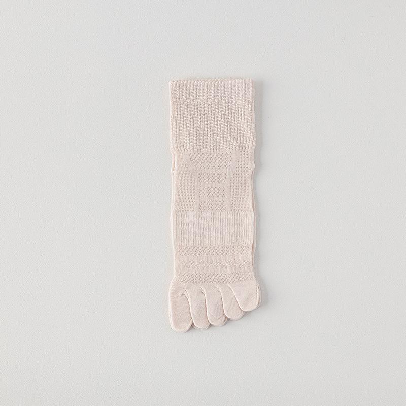 Five-finger Socks, Women's Cotton Socks, Summer Thin Anti-odor, Antibacterial, Anti-athlete, Boat Socks, Breathable Short Toe Split Socks