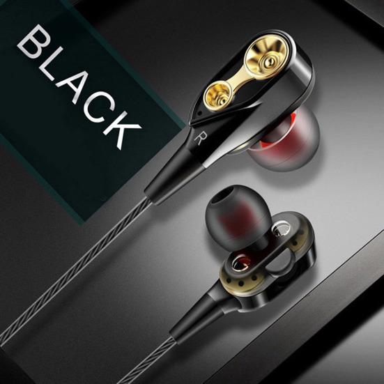 Wied Earphone Stereo Plastic Moving Coil with Mic Iron 3.5mm Universal Headset