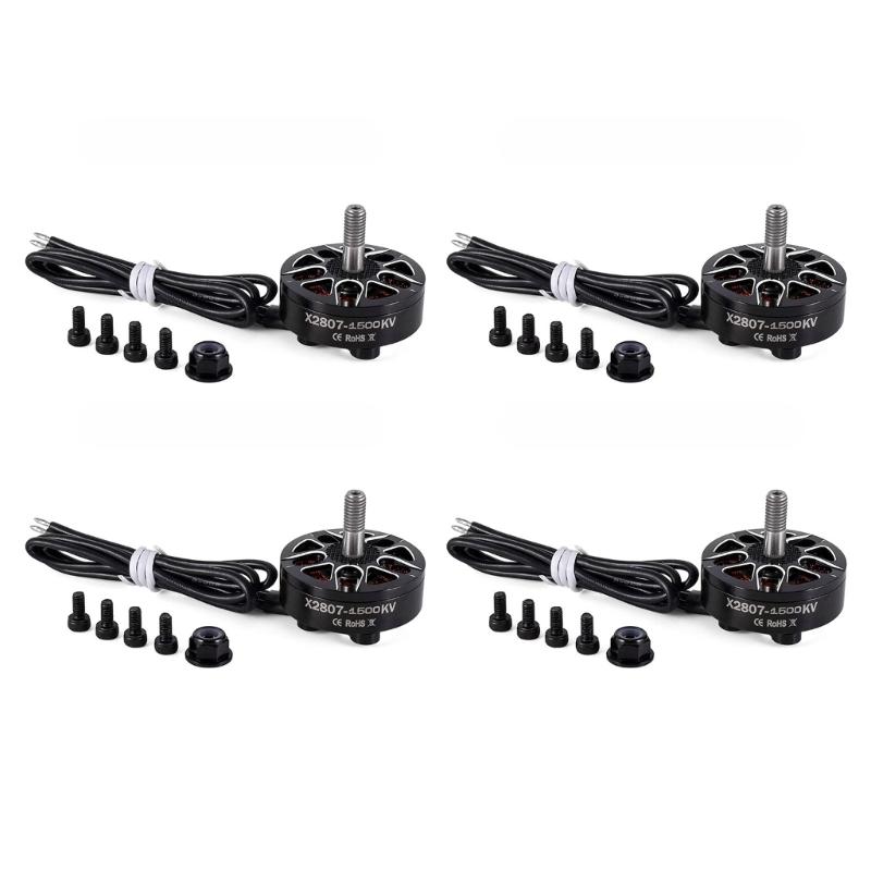 1300KV 1500KV 1700KV 2807 Brushless Motor For FPV 7inch LR7 Multicopter for Drones Powerful Control Motor 1/4PCS