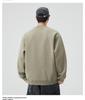 Men's Steel Embossed Heavyweight Crewneck Sweatshirt - Autumn Long Sleeve Base Layer
