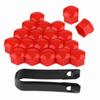 20pcs 19mm Car Wheel Nut Caps Auto Hub Screw Cover Bolt Rims Exterior Protection