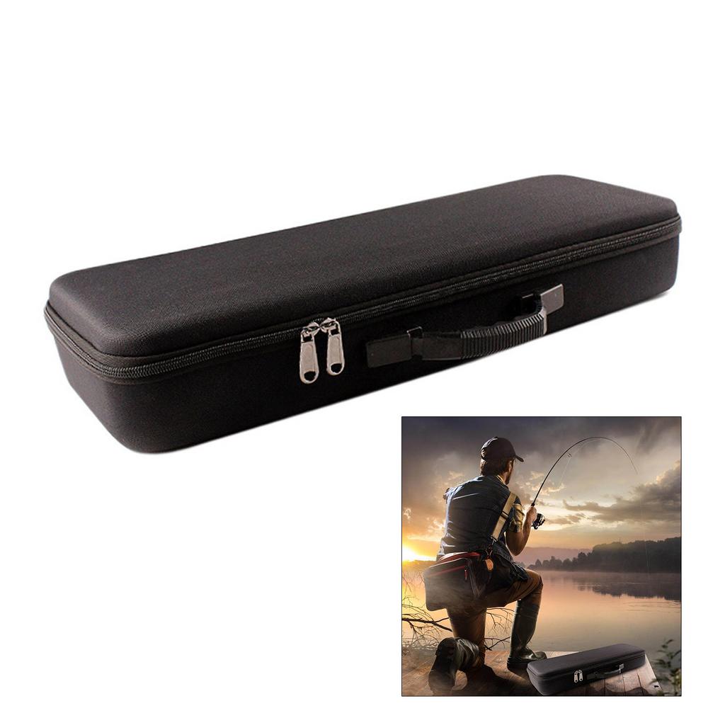 Fishing Tackle Organizers Portable EVA Waterproof Fishing Rod Reel Storage Case Fishing Accessories Tool Bag Easy To Use