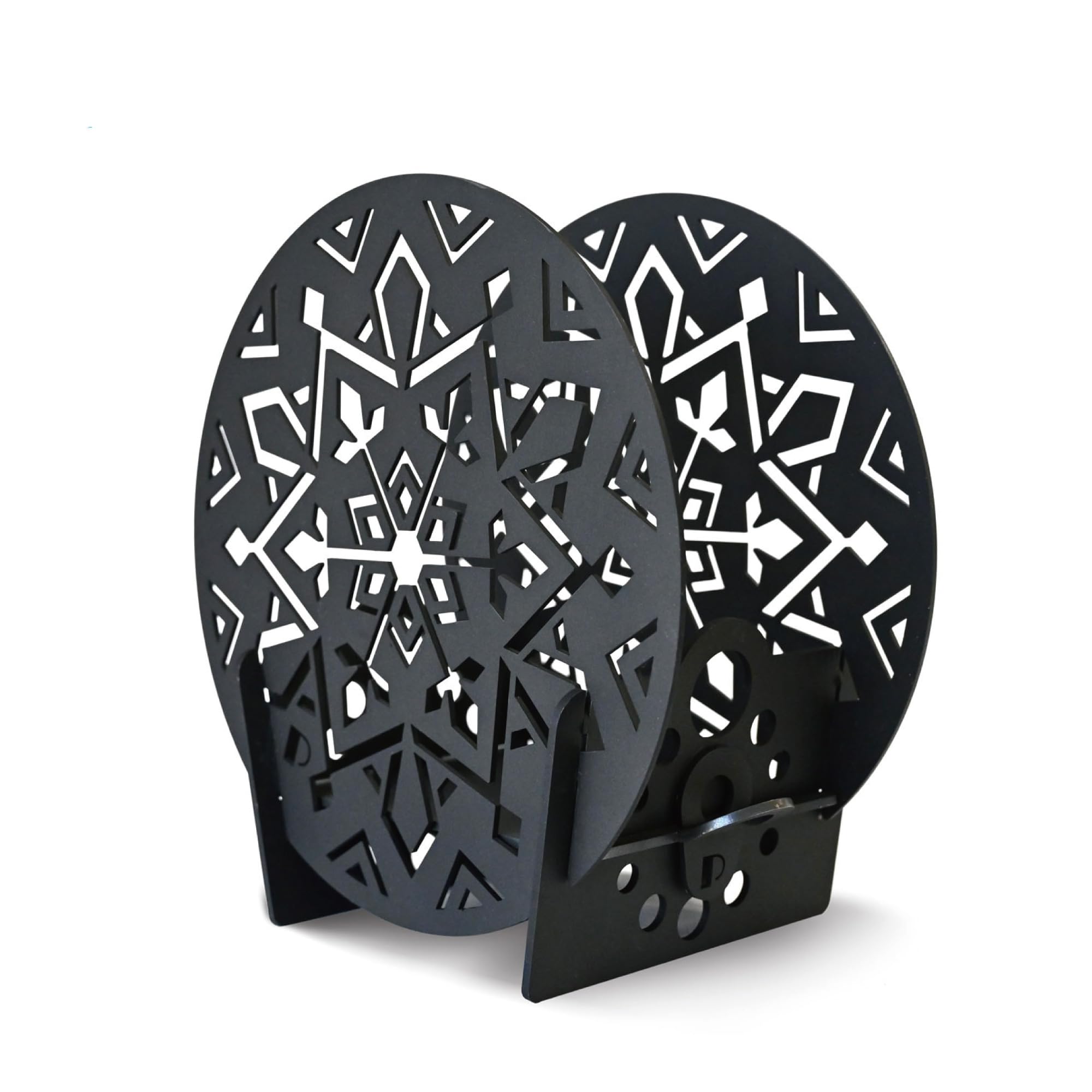 

PINECOCO Снежинка Огонь Стильный и Идеальный для улицы Сделано в Easy Light Pico Pit, Милый, Кемпинг, Освещение, Япония, Компактный, Сборка, Семья, Женщины, чёрный