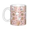 Panda And Brownie Coffee Mug DIY Personalized True Love BuBu DuDu Couple Ceramic Tea Milk Mug Cup