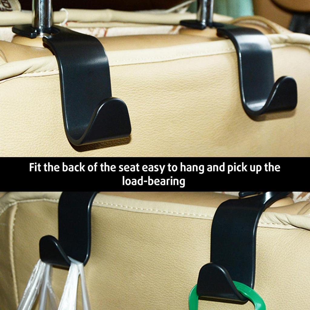 Car Seat Headrest Hook S Type Car Clips Front Seat Headrest Organizer Holder Car Back Seat Organizer Holder Clip Car Accessories