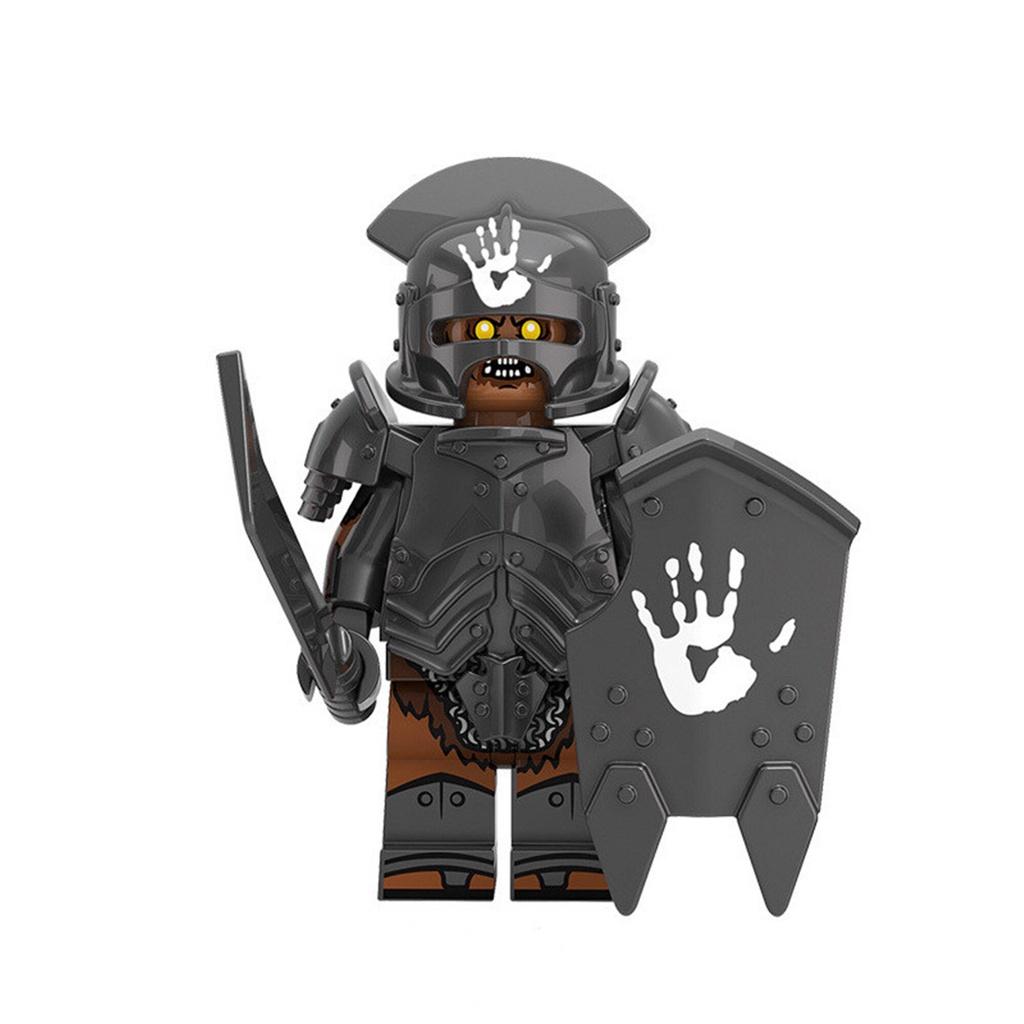 Kt1033 Magic Lord Mini Figure Series Powerful Orc Xp254-261 Children's Educational Building Toy