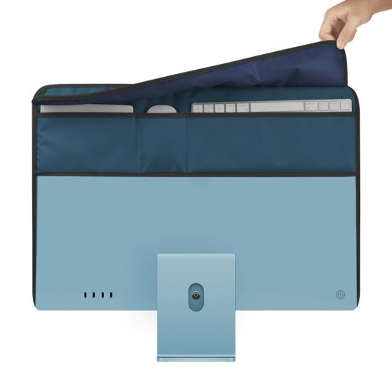Dust Cover Resilient Waterproof Anti-scratch Desktop Monitor Soft Protective Cover for iMac 24 Inch