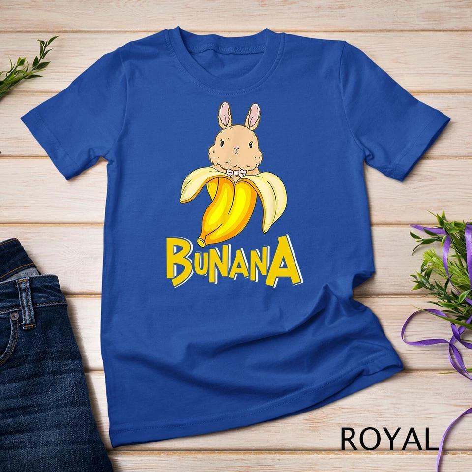 Funny Banana Bunny Rabbit T-Shirt Unisex T-shirt 6 S