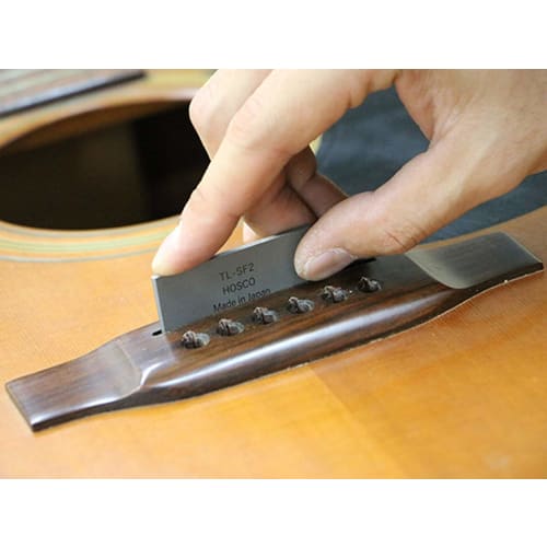 HOSCO Luthiers Werkzeuge Sattelnutfeile, 2,5 mm, TL-SF2.5