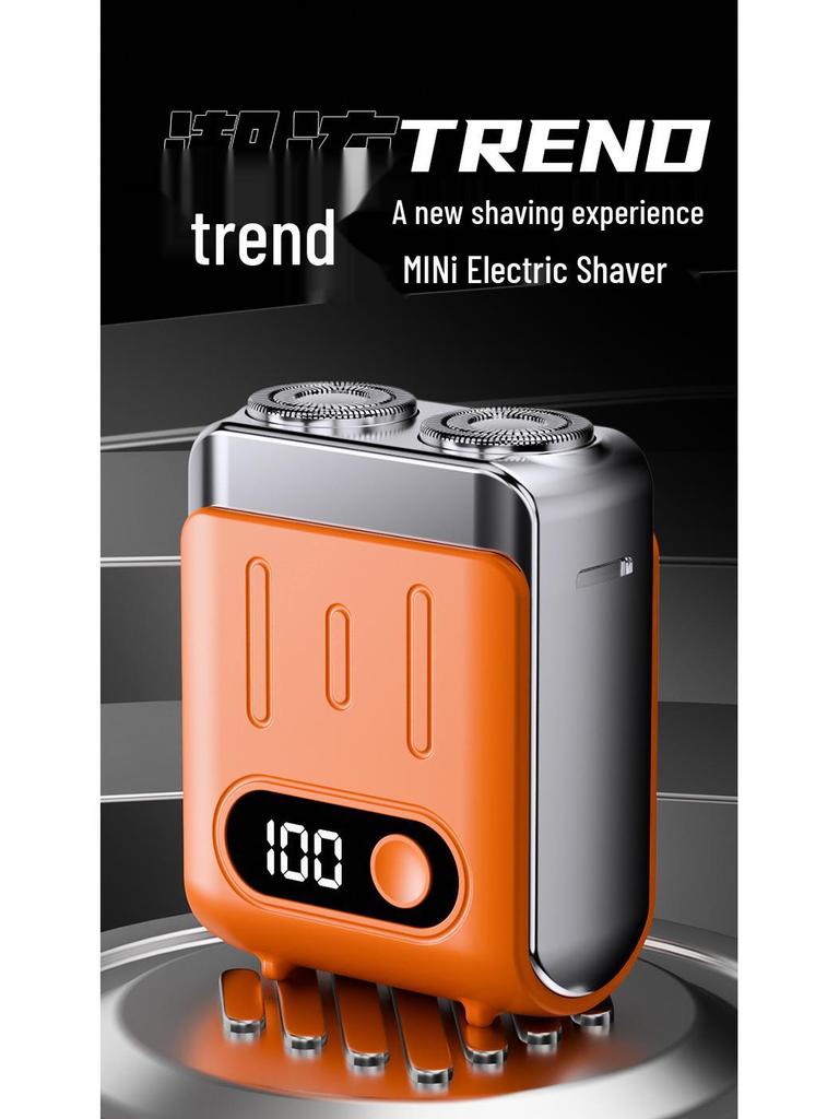 Compact Rechargeable Travel Shaver for Men