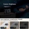 10.8inch Wall Clock USB Power LED Digital Wall Clock with Calendar Display, Adjustable Brightness