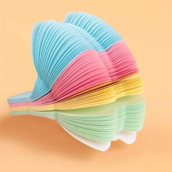 Samcos Post-it Sticky Notes Strong Adhesive Memo Paper Notebook Note 100 Sheets3 Books Pad Convenient Planner Mixed Colors Student Home Office Gift
