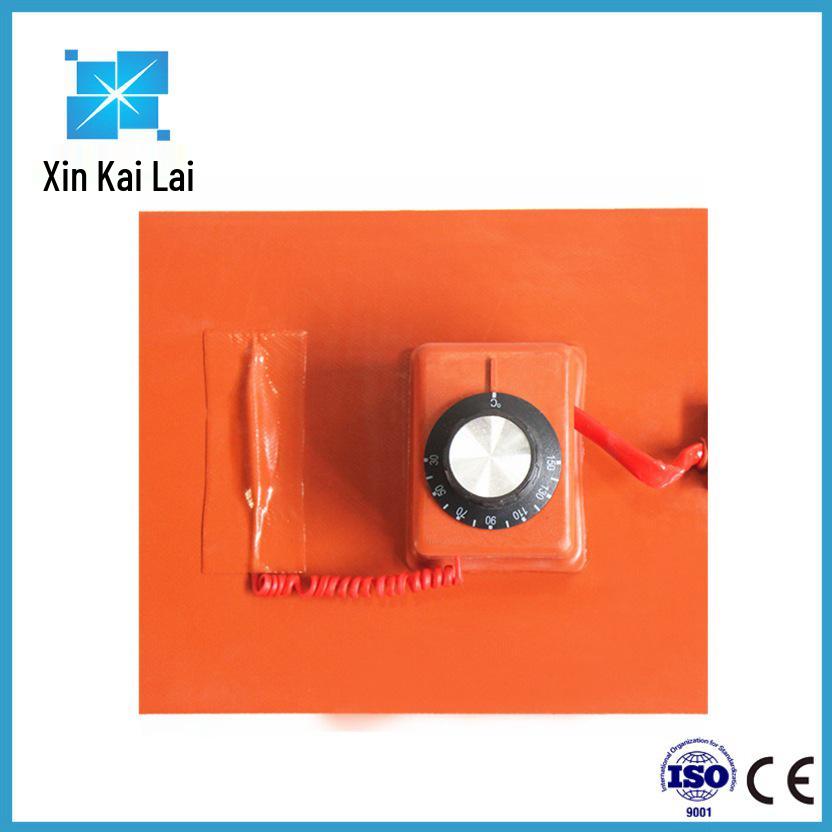 Oil Drum Silicone Heating Belt with Spring Buckle