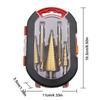 3/6/8mm Metalllochstanzer 3-12/4-20/4-32mm Bohrer Stufenbohrer Holzplatte