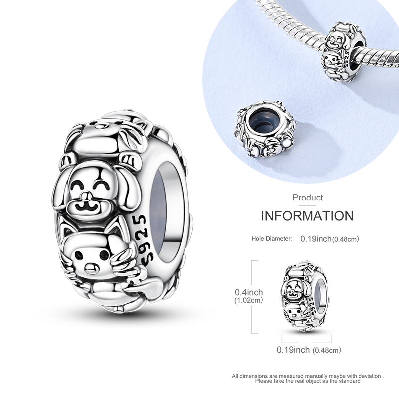 New Graffiti Butterfly Charm 925 Silver Glow Firefly Travel Love Heart Cat Clip Beads Fit Bracelet Necklace DIY Jewelry