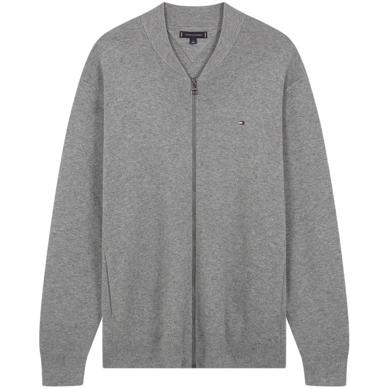 Tommy Hilfiger Sweaters Men's Stand Collar Moderate Cardigan XM0XM05604