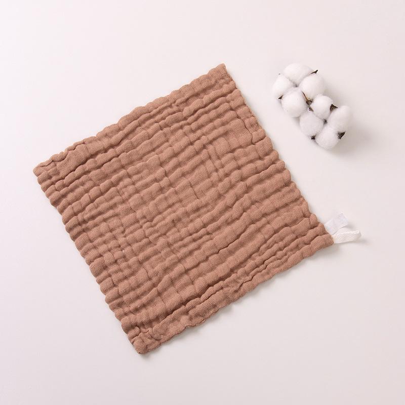 Six-Layer Gauze Newborn Baby Washcloth 30x30 Cm - Class A Drool Towel