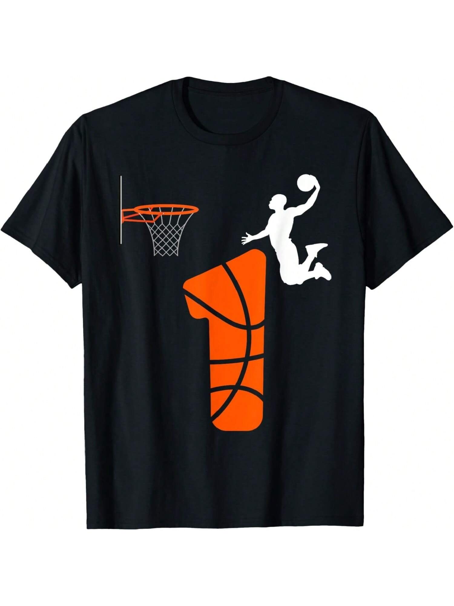 1 Year Old Slam Its My 1st Birthday Basketball T-Shirt S разноцветный