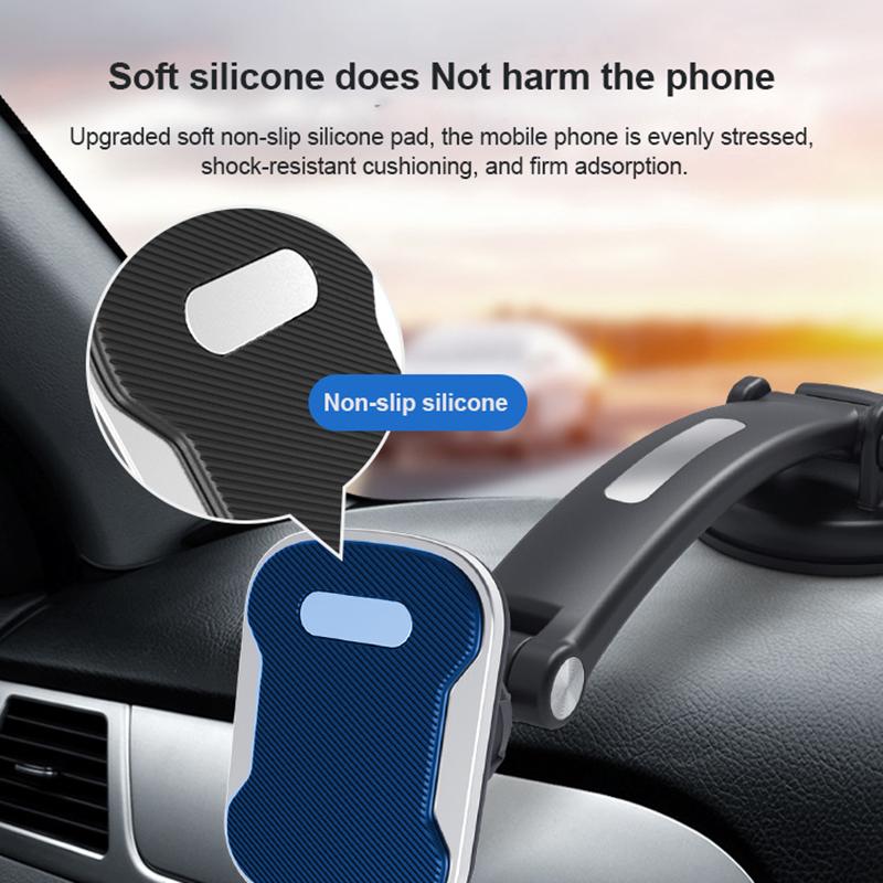 Car Phone Holder Mobile Phone Holder Stand In Car Magnetic GPS Mount Support For iPhone 12 Pro Xiaomi Samsung