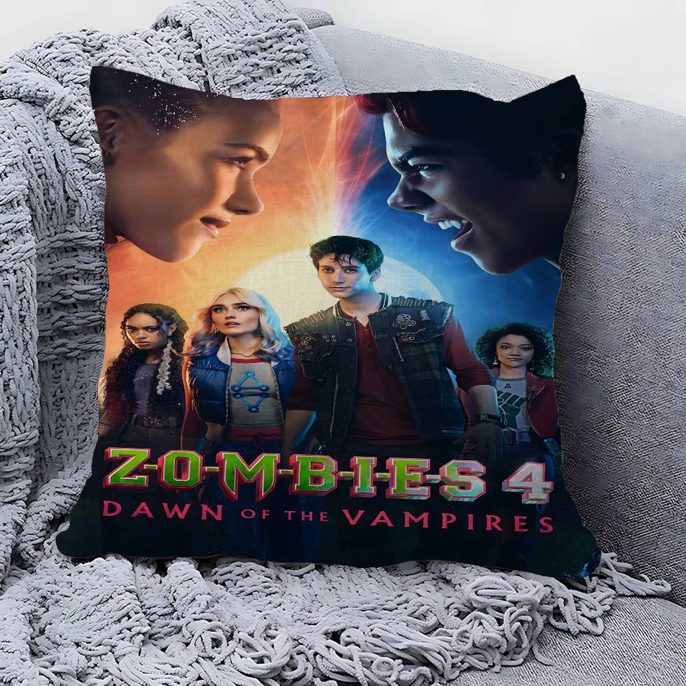 Zombies Dawn Of The Vampires Movie Pillowcase Toon Gift Cushion Cover Bedroom Home Sofa Chair Seat Decor Pillow Case