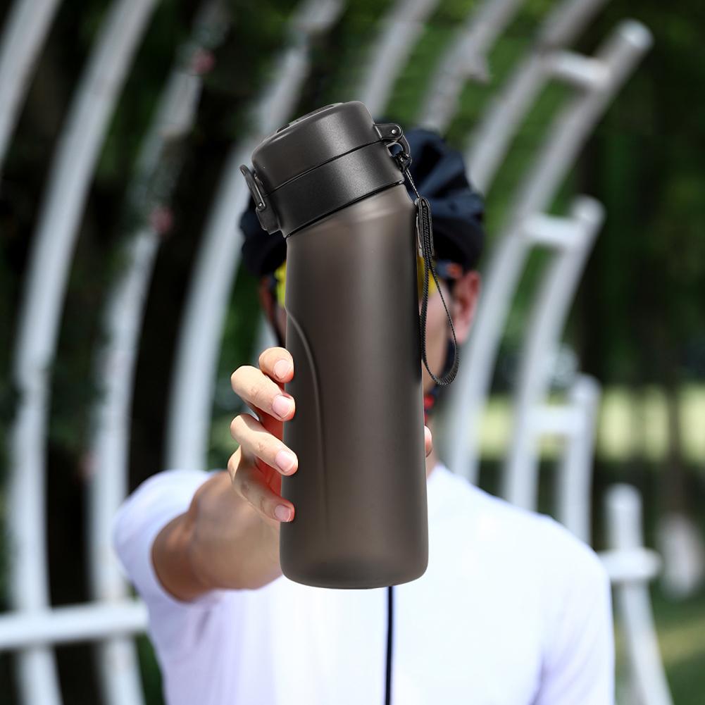 650ML Drinking Bottles Tritan Flavored Outdoor Sport Water Bottle Drink More Water Reusable Cup for Outdoor School Office