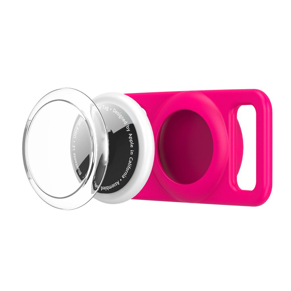 CPS10 For AirTag Protective Case Pet Cat Dog Collar Tracker Holder Silicone Cover