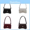 Elegant Medium Size Crocodile Texture Shoulder Bag For Women In Trendy Urban Minimalist Style